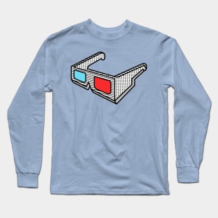 3d glasses Long Sleeve T-Shirt